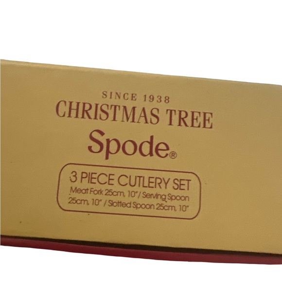 New!!! Spode England 3 Piece Cutlery Set 10" MSRP $74 - Picture 5 of 6